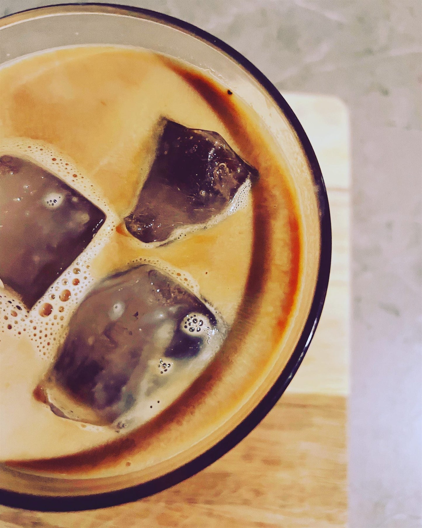 Iced coffee swirl, the afternoon pick-me-up